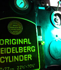 Buchdruckmaschine