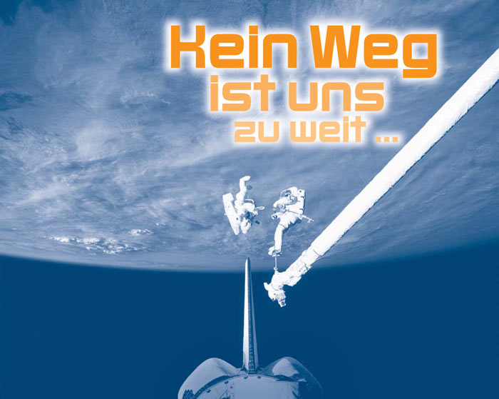 Grafik - Kein Weg zu weit